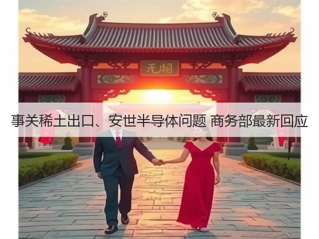 事关稀土出口、安世半导体问题 商务部最新回应(图3)