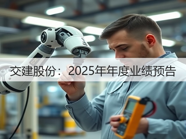 交建股份：2025年年度业绩预告(图2)