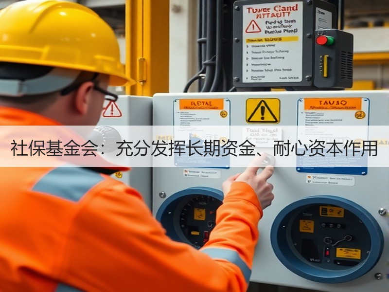 社保基金会：充分发挥长期资金、耐心资本作用