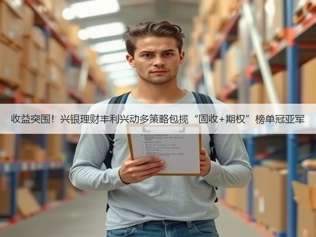 收益突围！兴银理财丰利兴动多策略包揽“固收+期权”榜单冠亚军(图1)