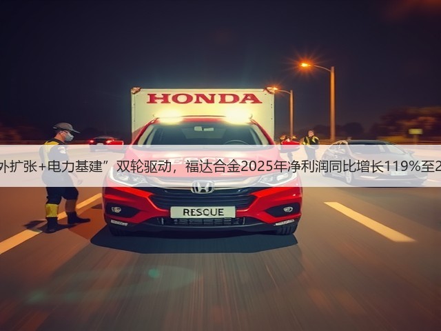 “海外扩张+电力基建”双轮驱动,福达合金2025年净利润同比增长119%至220%(图1) “海外扩张+电力基建”双轮驱动,福达合金2025年净利润同比增长119%至220%(图1)