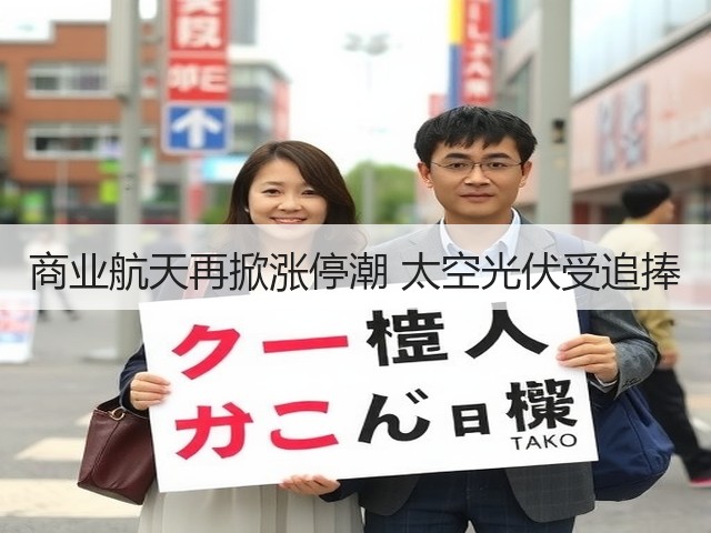 商业航天再掀涨停潮 太空光伏受追捧(图1)