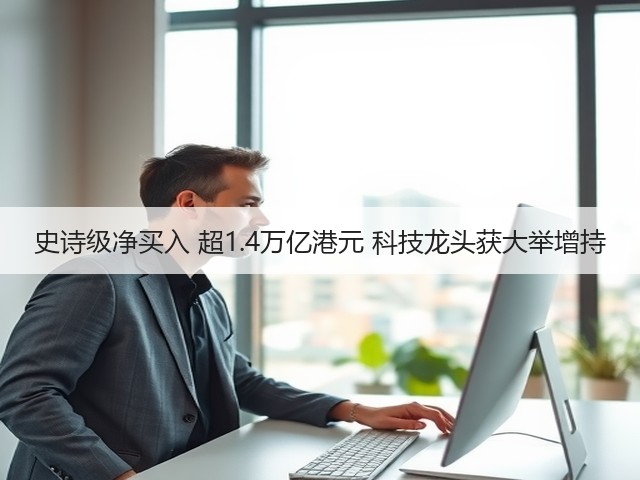 史诗级净买入 超1.4万亿港元 科技龙头获大举增持(图1)
