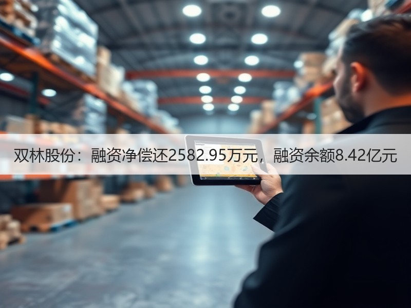 双林股份：融资净偿还2582.95万元，融资余额8.42亿元