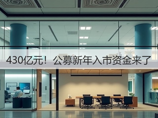 430亿元!公募新年入市资金来了(图1) 430亿元!公募新年入市资金来了(图1)