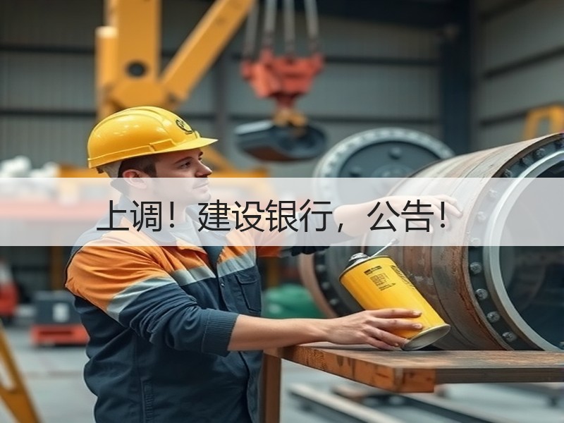 上调！建设银行，公告！