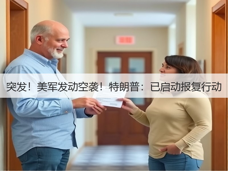突发！美军发动空袭！特朗普：已启动报复行动