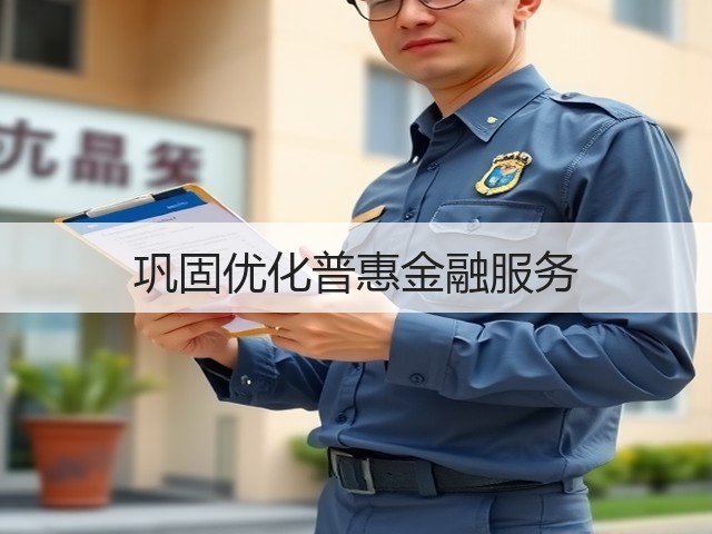 巩固优化普惠金融服务(图2) 巩固优化普惠金融服务(图2)