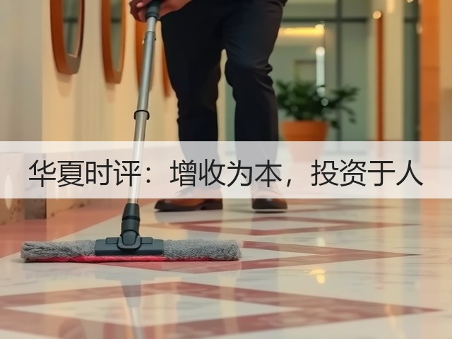华夏时评：增收为本，投资于人(图3)