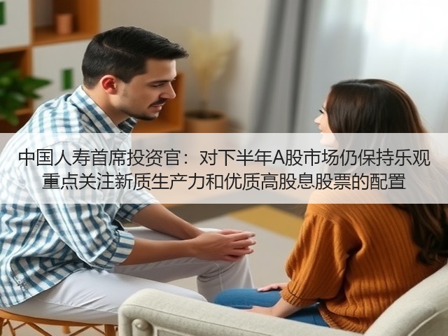 中国人寿首席投资官:对下半年A股市场仍保持乐观 重点关注新质生产力和优质高股息股票的配置(图1) 中国人寿首席投资官:对下半年A股市场仍保持乐观 重点关注新质生产力和优质高股息股票的配置(图1)