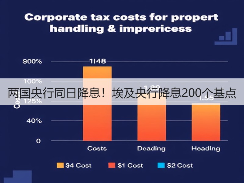 两国央行同日降息！埃及央行降息200个基点