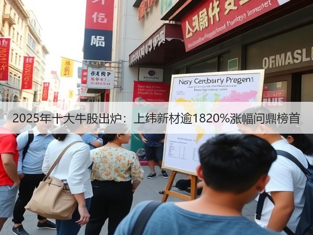 2025年十大牛股出炉:上纬新材逾1820%涨幅问鼎榜首(图3) 2025年十大牛股出炉:上纬新材逾1820%涨幅问鼎榜首(图3)