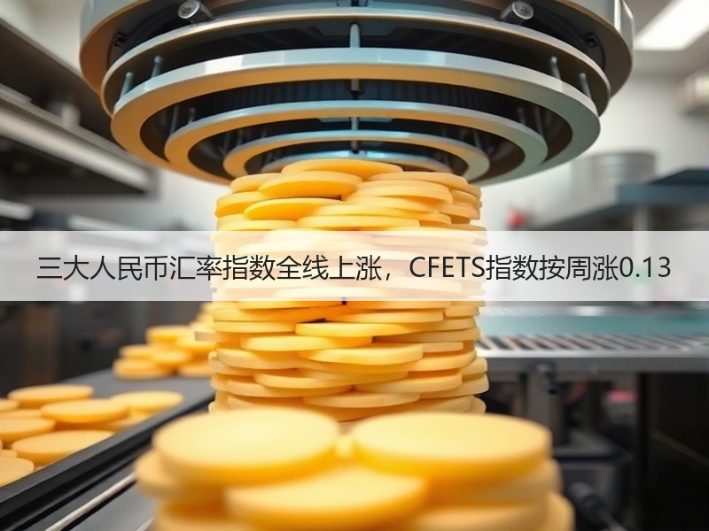 三大人民币汇率指数全线上涨，CFETS指数按周涨0.13