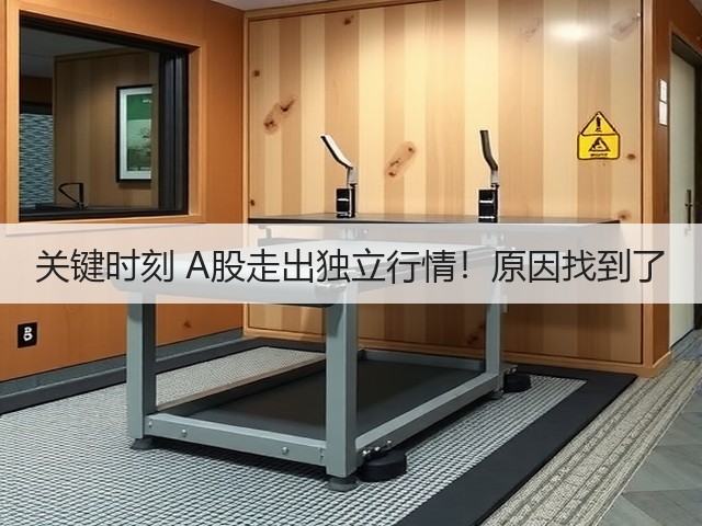 关键时刻 A股走出独立行情！原因找到了(图1)