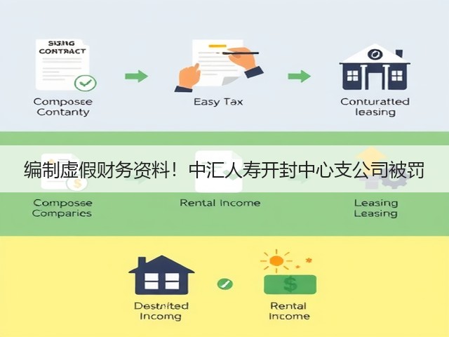 编制虚假财务资料！中汇人寿开封中心支公司被罚(图2)