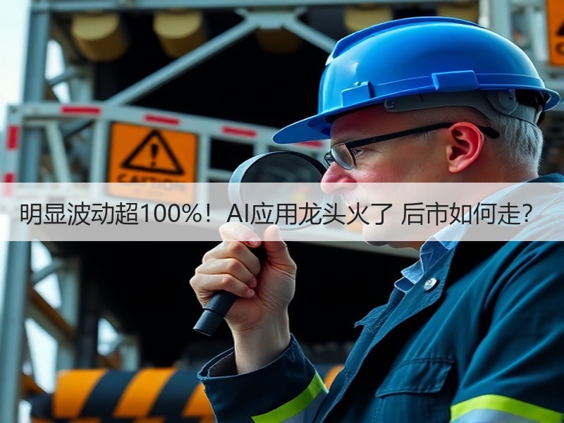 明显波动超100%！AI应用龙头火了 后市如何走？