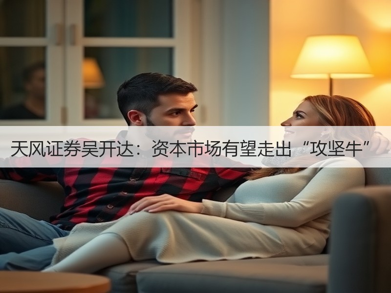 天风证券吴开达：资本市场有望走出“攻坚牛”
