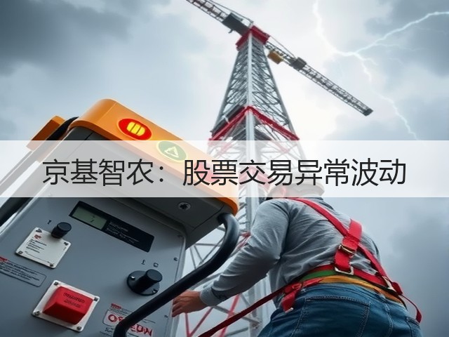 京基智农：股票交易异常波动(图1)