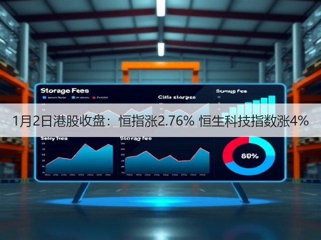 1月2日港股收盘：恒指涨2.76% 恒生科技指数涨4%(图3)