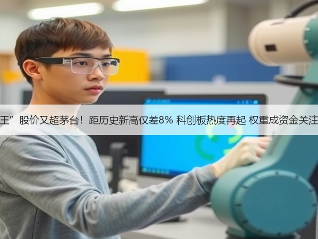 “寒王”股价又超茅台!距历史新高仅差8% 科创板热度再起 权重成资金关注方向(图1) “寒王”股价又超茅台!距历史新高仅差8% 科创板热度再起 权重成资金关注方向(图1)