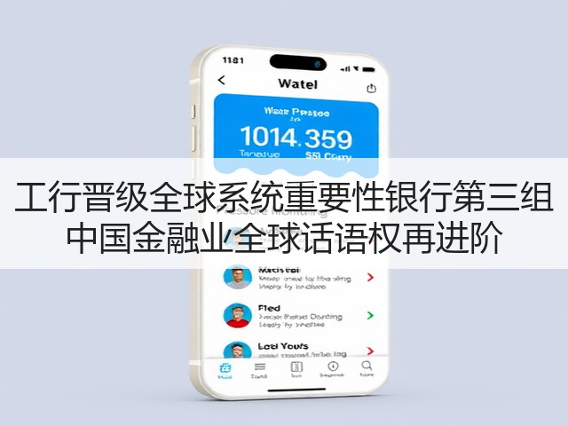 工行晋级全球系统重要性银行第三组 中国金融业全球话语权再进阶(图3) 工行晋级全球系统重要性银行第三组 中国金融业全球话语权再进阶(图3)