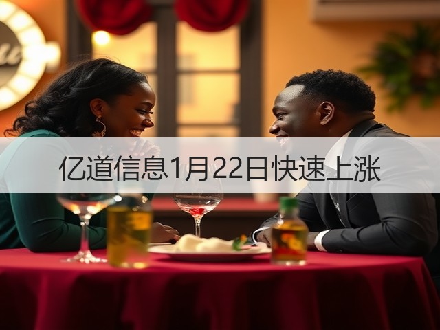 亿道信息1月22日快速上涨(图2) 亿道信息1月22日快速上涨(图2)
