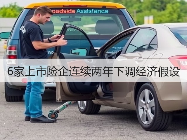 6家上市险企连续两年下调经济假设(图2) 6家上市险企连续两年下调经济假设(图2)