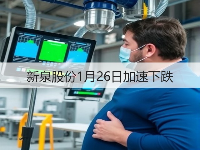 新泉股份1月26日加速下跌(图2) 新泉股份1月26日加速下跌(图2)
