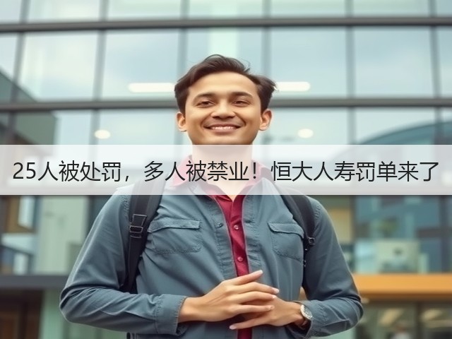 25人被处罚,多人被禁业!恒大人寿罚单来了(图2) 25人被处罚,多人被禁业!恒大人寿罚单来了(图2)