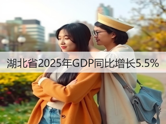 湖北省2025年GDP同比增长5.5%(图3) 湖北省2025年GDP同比增长5.5%(图3)