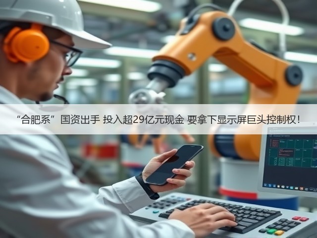 “合肥系”国资出手 投入超29亿元现金 要拿下显示屏巨头控制权!(图2) “合肥系”国资出手 投入超29亿元现金 要拿下显示屏巨头控制权!(图2)