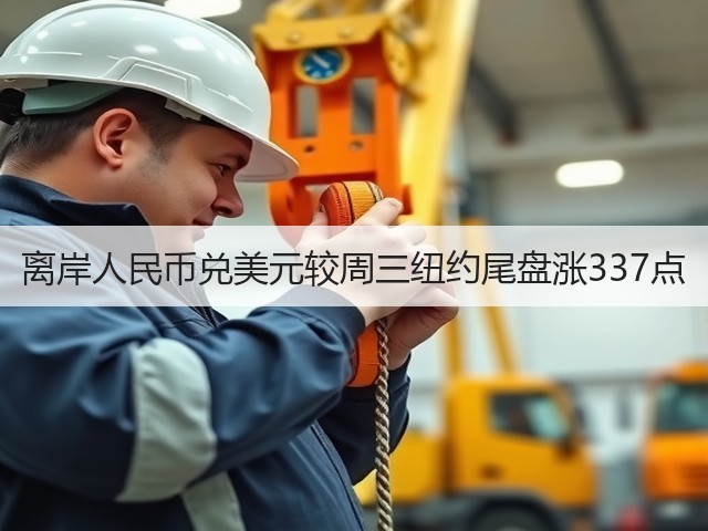 离岸人民币兑美元较周三纽约尾盘涨337点(图1)