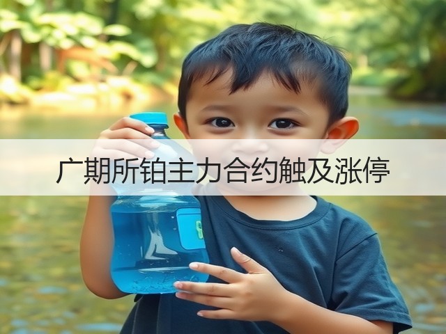 广期所铂主力合约触及涨停(图2)