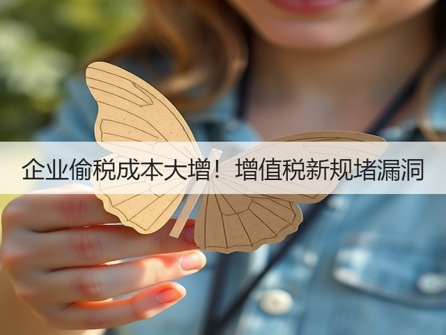 企业偷税成本大增！增值税新规堵漏洞(图3)