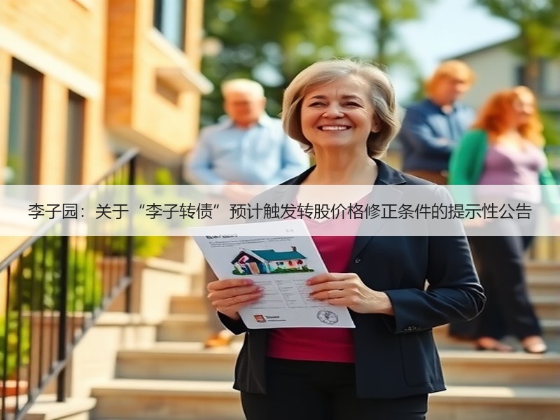 李子园：关于“李子转债”预计触发转股价格修正条件的提示性公告