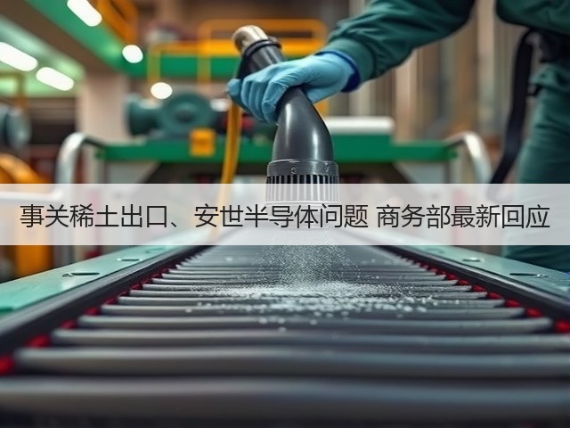 事关稀土出口、安世半导体问题 商务部最新回应(图3) 事关稀土出口、安世半导体问题 商务部最新回应(图3)