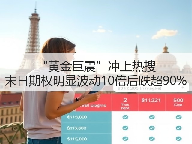 “黄金巨震”冲上热搜 末日期权明显波动10倍后跌超90%(图2) “黄金巨震”冲上热搜 末日期权明显波动10倍后跌超90%(图2)