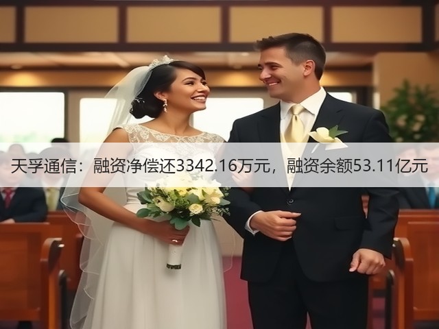 天孚通信：融资净偿还3342.16万元，融资余额53.11亿元(图1)