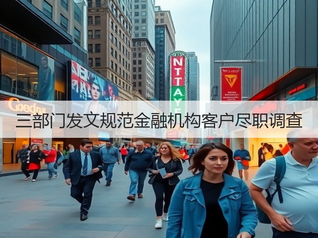 三部门发文规范金融机构客户尽职调查(图1)