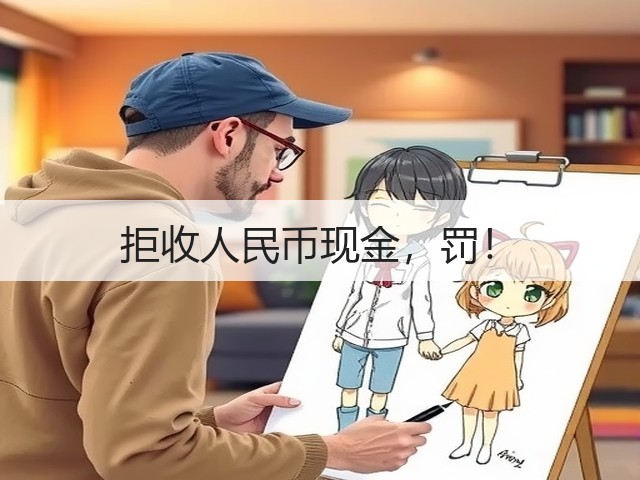 拒收人民币现金，罚！(图2)