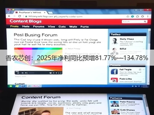 香农芯创:2025年净利同比预增81.77%—134.78%(图1) 香农芯创:2025年净利同比预增81.77%—134.78%(图1)