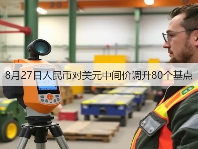 8月27日人民币对美元中间价调升80个基点(图3)