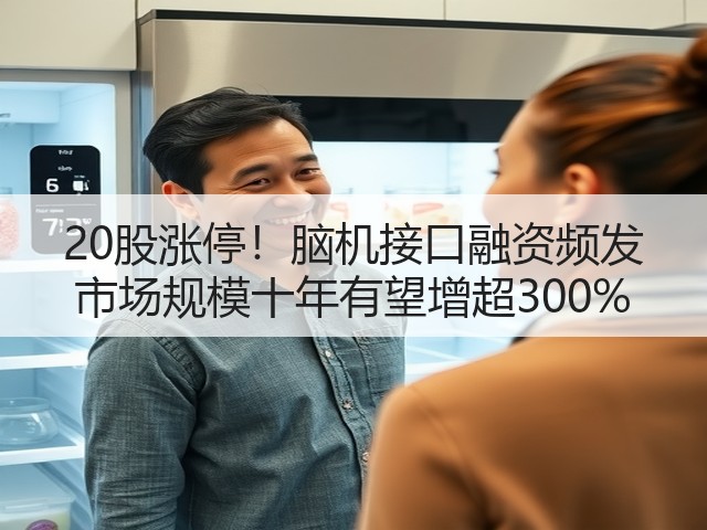 20股涨停!脑机接口融资频发 市场规模十年有望增超300%(图2) 20股涨停!脑机接口融资频发 市场规模十年有望增超300%(图2)