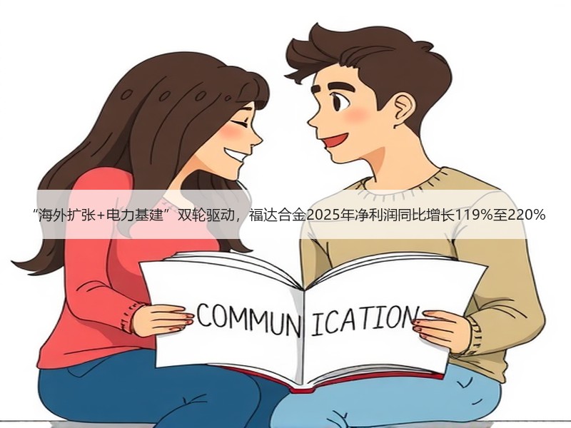 “海外扩张+电力基建”双轮驱动，福达合金2025年净利润同比增长119%至220%