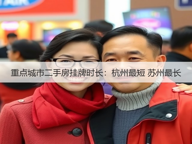 重点城市二手房挂牌时长：杭州最短 苏州最长(图1)