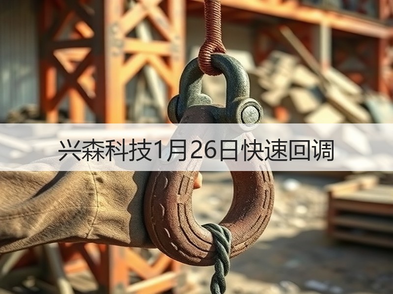 兴森科技1月26日快速回调
