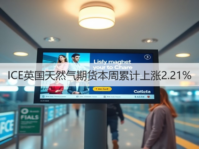 ICE英国天然气期货本周累计上涨2.21%(图3)