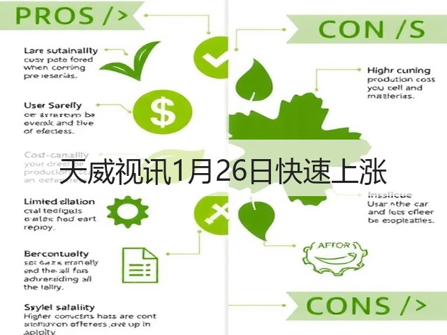 天威视讯1月26日快速上涨(图3) 天威视讯1月26日快速上涨(图3)