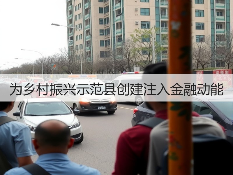 为乡村振兴示范县创建注入金融动能