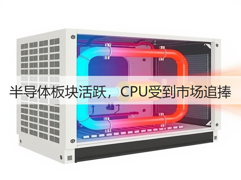 半导体板块活跃，CPU受到市场追捧
